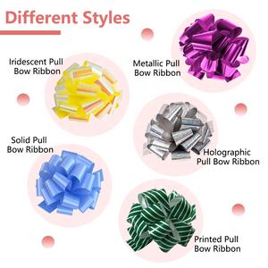 Cinta de Regalo Navideña Personalizada al por Mayor, Cinta de Polipropileno con Diseño de Flores y Mariposas para Envolver - Product Image 5