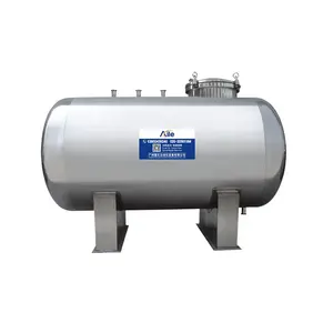 Venta directa de fábrica Precio bajo 1000L 5000L Tanque de almacenamiento para almacenamiento de champú Olla de líquido horizontal duradera