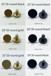 Brass Modern Outdoor Simple Solid Single Hole Ball Handles <strong>Knobs</strong> <strong>for</strong> Furniture Kitchen Bedroom Cupboard Wardrobe Cabinet <strong>Dresser</strong> - Product Image 2