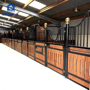 ローリングフィーダー安定したヨーロッパの高級馬の壁パネル内部竹馬ストール - Product Image 1