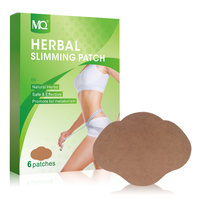 Meilleure vente Patch amincissant pour le ventre à base de plantes 6 pièces/boîte Patch mince pour la perte de poids Oem Odm patchs minces pour brûler les graisses