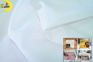 Pongee dệt cờ vải quảng cáo in ấn vật liệu nhuộm thăng hoa Cờ biểu ngữ vải dệt kim Polyester vải cuộn - Product Image 4