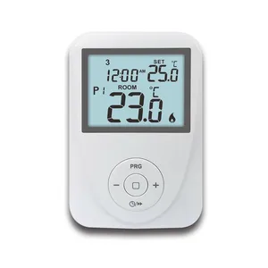 ST2602 230V Thermostat de chauffage programmable pour chaufferie à gaz pour système de chauffage Régulateur de température