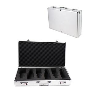 Maletín profesional personalizado Estuche de transporte de aluminio duro con cerradura de combinación para copas de vino de cerveza-Estuches para bolsas de propósito especial - Product Image 2