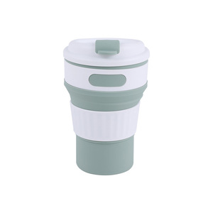 Gobelet portable en silicone personnalisé pour sports de plein air, entraînement de bébé, rentrée scolaire, anti-éclaboussures, pour un style de vie nomade et une activité intense - Product Image 2