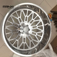 8x170 6x135 Luxus Geschmiedete Felgen Polierte Räder Auto 24X10 24X12 24X14 26X12 26X14 26X16 28X16 30X16 für Pickup Ford F250 Räder