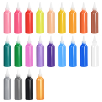 Enfants Peinture Graffiti Diy Peinture Acrylique Plâtre Poupée Coloriage Art Peinture Acrylique Ensemble Pour Murs Tissus Pierres Céramique Métal
