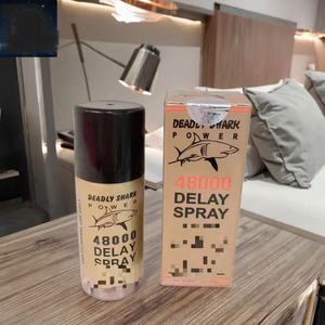 Spray Retardante Masculino Shark <span class=keywords><strong>Power</strong></span> Extra Forte 48000/25000/14000 45ml Produto Sexual Líquido - Product Image 3