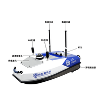 Bateau électrique, navire, robot marin, véhicule de surface télécommandé, bateau sans pilote, machine d'inspection aquatique, USV, navigation autonome sans fil