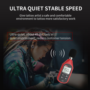 Penna nera della macchina del tatuaggio di Kingkong con il motore regolabile a basso rumore della corsa di 3.0mm 9v per la fabbrica di arte del corpo del tatuaggio all'ingrosso personalizzato - Product Image 3