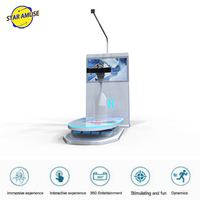 Simulateur de réalité virtuelle pour la remise en forme en intérieur, machine de jeu vidéo de réalité virtuelle avec plateforme de surf, de gym et de vol pour les voyages en avion, en métal