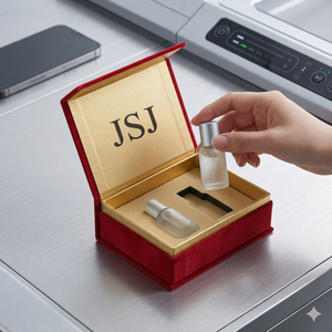 <span class=keywords><strong>Caja</strong></span> <span class=keywords><strong>de</strong></span> Regalo <span class=keywords><strong>de</strong></span> Cartón Plegable Hecha a Mano <span class=keywords><strong>para</strong></span> Botellas <span class=keywords><strong>de</strong></span> Aceite Esencial, <span class=keywords><strong>Caja</strong></span> <span class=keywords><strong>de</strong></span> Perfume <span class=keywords><strong>de</strong></span> Lujo con Laminado Mate e Inserto <span class=keywords><strong>de</strong></span> Espuma - Product Image 1