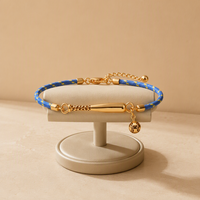 Bracelet en acier inoxydable 316L pour femme, avec breloque raquette de tennis et motif léopard, doré, étanche, cadeau pour elle
