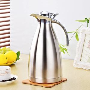 1.5/2L Café Thé Bevearage Carafe Thermique En Acier Inoxydable Isolé Sous Vide À Double Paroi Thermo Cruche D'eau Chaude Bouteille <span class=keywords><strong>Pichet</strong></span> - Product Image 2