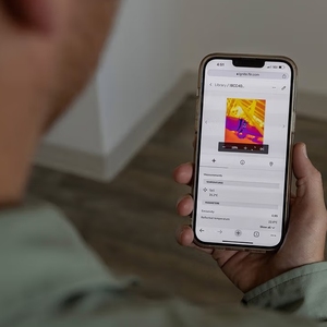 Fli-r một cạnh một cạnh Pro man hinh nhiệt không dây tương thích với IOS và các thiết bị Android đa-quang Phổ năng động hình ảnh - Product Image 6
