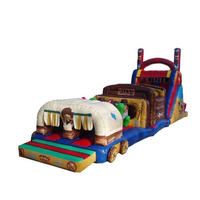Parcours d'obstacles gonflable Cowboy pour enfants et adultes à vendre