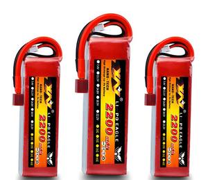 Batteria lipo ai polimeri di litio ad alta capacità 2200mah 35c 4s 14.8v 4s per elicottero FPV rc - Product Image 1