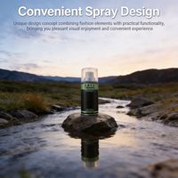 Sprays capillaires polyvalents aux ingrédients entièrement naturels, enrichis aux huiles essentielles, pour une tenue lisse et une meilleure adhérence des cheveux.