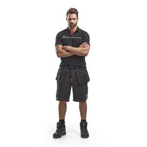 BLAKLADER - 153413709900C60 Short Noir-EAN 7330509168066 PANTALON DE TRAVAIL SHORTS DE TRAVAIL - Product Image 3