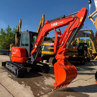 Mini-pelleuse Kubota U55 5,5 tonnes neuve et d'occasion, configurations de cabine personnalisées disponibles
