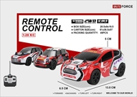 YT 1/28 WRC 2WD Mini voiture de vitesse télécommandée 12 KM/H voiture de course RC avec lumière, pneus en caoutchouc pour jouer en plein air