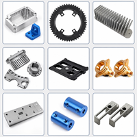 Boîtiers en alliage d'aluminium usinés par CNC pour tours CNC, surface polie, machines de tournage automatisées de haute précision non standard