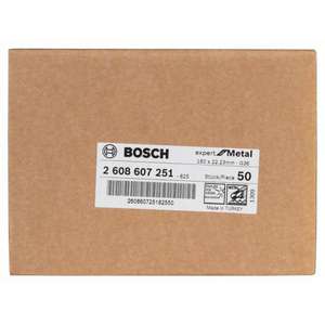 BOSCH - 2608605469 Disque de ponçage fibre R444 ''Expert for Metal'' - EAN 3165140162890 ABRASIVES ABRASIVE PAPERS - Product Image 2