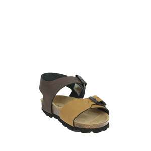Sandales pour enfants Grunland SB2111-40 en cuir bleu avec sangle réglable, confortables pour la marche en extérieur - Product Image 5