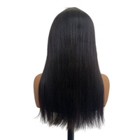 Wig Rambut Asli Panjang Gaya Eropa Amerika Laris Manis untuk Wanita Kulit Hitam, Dapat Diwarnai dan Dipermanen, Grosir, Stok Banyak