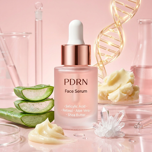 Sérum réparateur pour le visage PDRN avec du rétinol, de l'acide salicylique et de l'aloe vera, minimise les pores, élimine l'acné, anti-âge, lisse la peau, essence faciale - Product Image 2