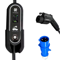 Entreprises chinoises à la recherche de distributeurs Nouveau chargeur de station de charge AC EV portable 7KW 32A Type 1 pour véhicule électrique