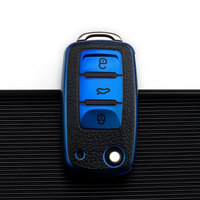 Accessoires pour clés de voiture Housse en cuir TPU souple pour clés de voiture Convient pour VW Volkswagen Mercedes Audi Toyota