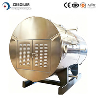 Chaudière à eau chaude électrique industrielle ZGBoiler WDR 100-2000KW, contrôle automatique par PLC, haute sécurité, économie d'énergie