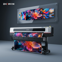 Imprimante jet d'encre grand format professionnelle 1,8 m à encre éco-solvant pour affiches, toiles, bannières et impression graphique publicitaire