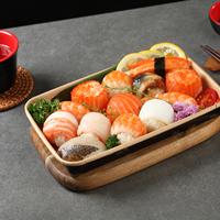 Eco-Friendly Paper Lunch Box with Lid for Party Takeaway