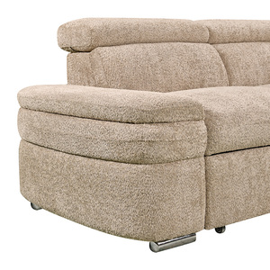 Venta al por mayor OEM: Sofá <span class=keywords><strong>cama</strong></span> <span class=keywords><strong>chaise</strong></span> <span class=keywords><strong>longue</strong></span> de dos plazas con reposabrazos y almacenamiento, diseño europeo, superventas, para sala de estar. - Product Image 5