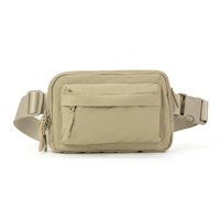 Trendy Outdoor Waterdichte Nylon Riem Tas Unisex Mini Designer Mode Fanny Pack Groothandel Luxe Reizen Custom Logo Heuptas