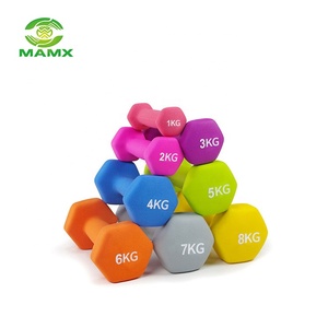 High quality pink bodybuilding dumbbell neoprene - Product Image 5
