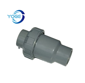 <span class=keywords><strong>Clapet</strong></span> <span class=keywords><strong>anti</strong></span>-<span class=keywords><strong>retour</strong></span> carré haute pression en plastique UPVC de 1/2 "pouces ANSI/ASTM pour connexion de colle de drainage et de <span class=keywords><strong>plomberie</strong></span> marque YOGE - Product Image 6