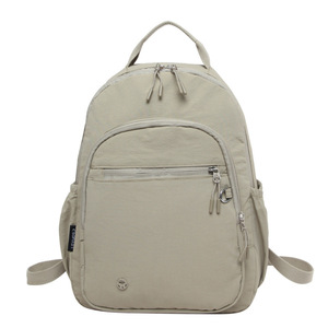 Sac à dos pour lycéennes grande capacité léger avec coussin d'air, double bretelles, fermeture éclair, en polyester, coton et nylon - Product Image 3