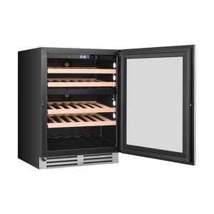 Popular Dual Zone Built-in Installation Wine Cooler Cabinet Refrigerator Appliance Door Frame Kitchen Stainless Steel for Home D - Product Image 4