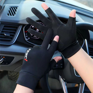 Guantes de Ciclismo Leading Guests To Return To The King, de Seda de Hielo, Transpirables, de Dos Dedos, para Deportes al Aire Libre - Product Image 2