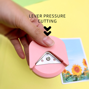 Bricolage fait à la main artisanat <span class=keywords><strong>bordure</strong></span> R4 coin Cutter papier rond - Product Image 1