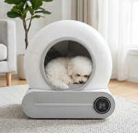 Kotak Kotoran Kucing Pintar Pembersih Otomatis dengan Perlindungan Tiga Lapis 4 Sensor Berat + Radar Inframerah untuk Keamanan Kucing 9L