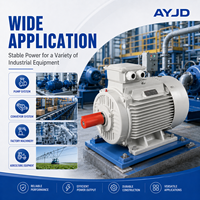 Motor Eléctrico Asíncrono de Inducción Trifásico IE3 de Grado Industrial de 15KW 20HP para Maquinaria Agrícola de Riego