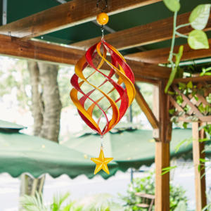 Ornement de jardin extérieur moderne et créatif en métal écologique, <span class=keywords><strong>moulin</strong></span> à <span class=keywords><strong>vent</strong></span> rotatif, couleur et taille personnalisées pour <span class=keywords><strong>balcon</strong></span> et villa - Product Image 5