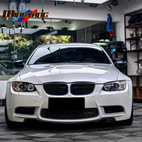 PP plastik M3 bumper mobil bumper depan rok samping upgrade 3 Seri E90 aksesoris E92 kit tubuh untuk BMW E90 E92 bodykit 05-12