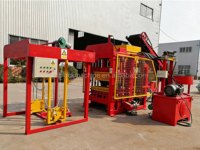 Proceso de Producción Totalmente Automatizado QT4-15, Maquinaria para Fabricar Bloques de Hormigón para Empresas de Construcción y Contratistas
