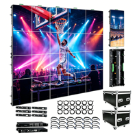 Mur vidéo LED de location P3.91 haute luminosité extérieur IP65 Écran d'affichage 4K HDR pour scène de concert