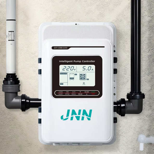 Smart Water Pump Controller WIFI Control for Farm Irrigation System Dry-run Protection, Intelligent Adjustment, Timer Function